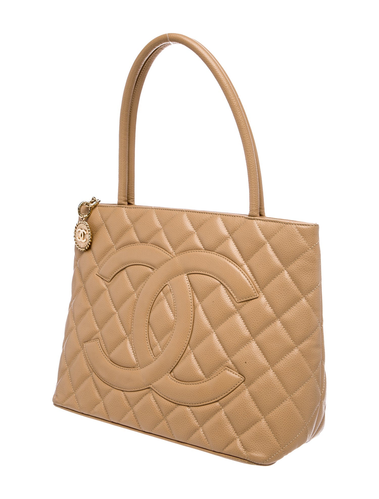 Chanel Caviar Medallion Tote